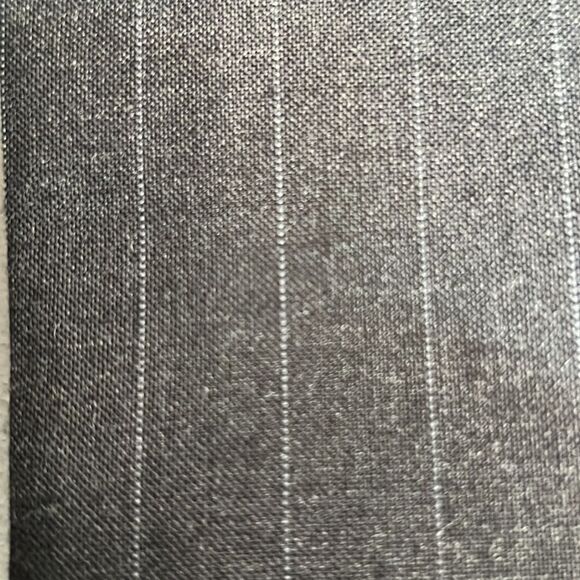 Wall Street Wool Blend dark gray pinstripe Dress Pants 32/38 NWT - Picture 8 of 8